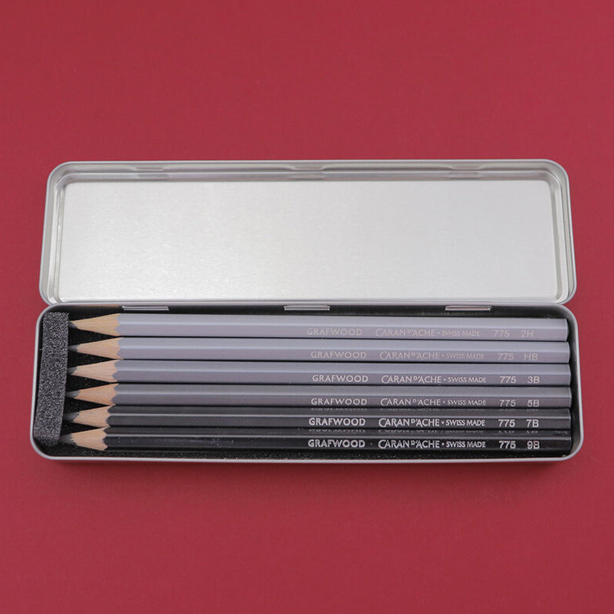 Caran D'Ache Metal Pencil Box