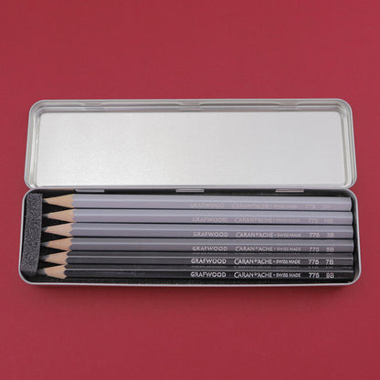 Caran D'Ache Metal Pencil Box