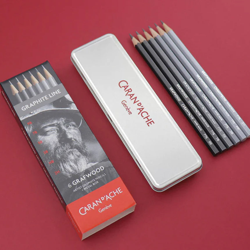 Caran D'Ache Metal Pencil Box